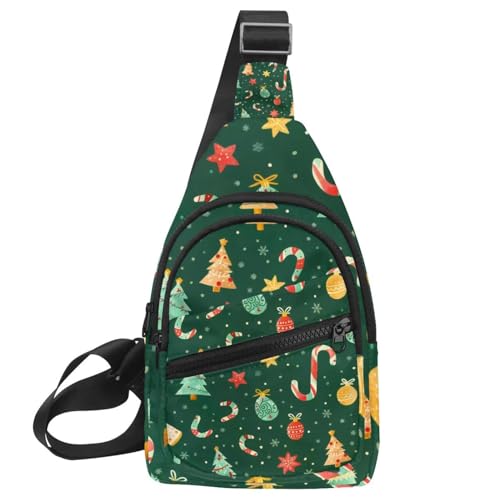 Mochila cruzada ligera para running y senderismo con ajuste ergonómico unisex