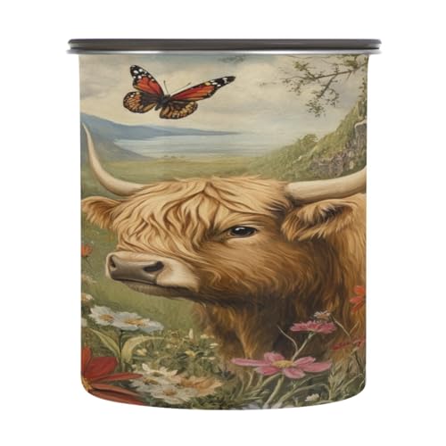 Contenedor hermético acero inox para café 17oz