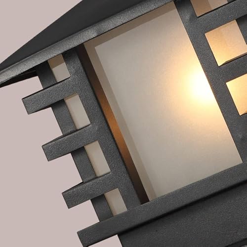 Pilier Lumineux Extérieur 30CM : Lampadaire Étanche pour Jardin et Balcon