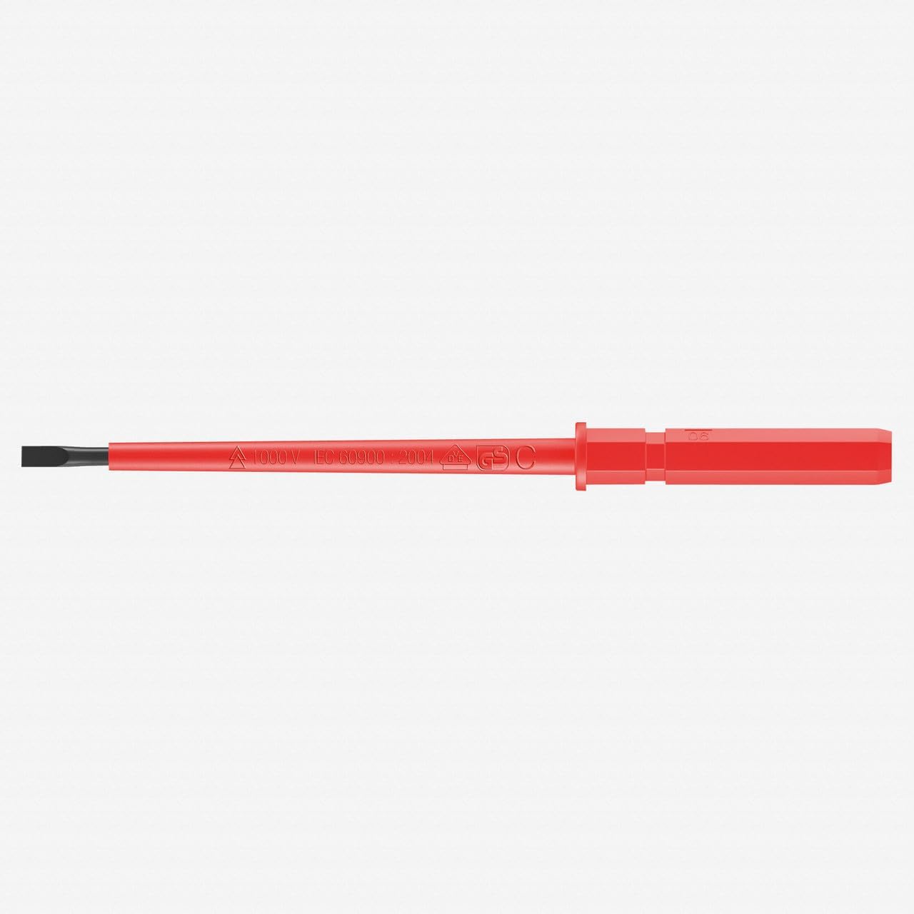 Wera Kraftform Kompakt VDE 60 i Kraftform Kompakt 2.5mm Slotted Insulated Screwdriver Blade
