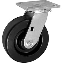 CasterHQ- 4" X 2" INCH Swivel Caster - PHENOLIC Wheel - 800 LBS Capacity