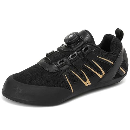 PENXZT Zapatos de Escalada para Hombres y Adolescentes, Ligeros, Antideslizantes, Profesionales, para Entrenamiento en Interiores,A,38 EU
