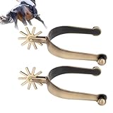 West Spur, espuelas equitacion, Horse Spurs Estilo Vaquero Occidental Espuelas Occidentales Espuelas De Aleación De Zinc Espuelas Vintage Caminar Caballo Roping Espuelas Para Montar Ecuestre A Caballo
