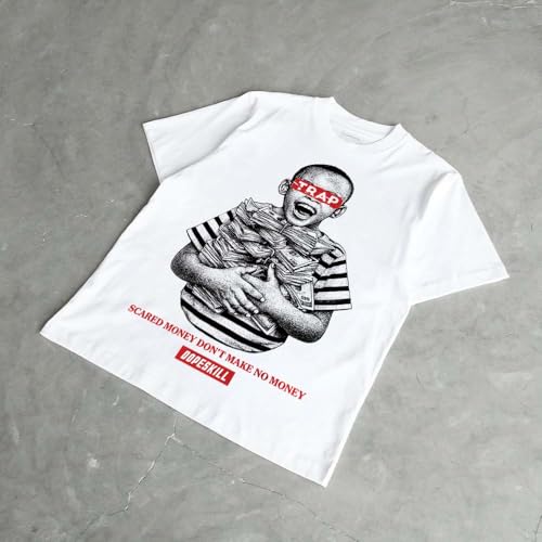 Image of DopeSkill Graphic Tee Streetwear Hip Hop Hypebeast Street Style Unisex T-Shirt Sneaker Colour Matching Shirts Swag Y2K Style