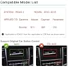 Wireless Carplay/Android Auto Module Compatible PCM3.1 System for Porsche Panamera/Cayenne/Macan/Cayman/Boxster 911/718, Support Mirrorlink and OEM Car Functions