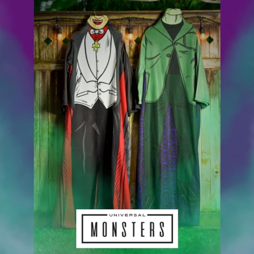 Franco A22948 Collectibles Universal Monsters Frankenstein Halloween Horror Super Soft Cozy Wearable Sleeved Throw Blanket thumb #5