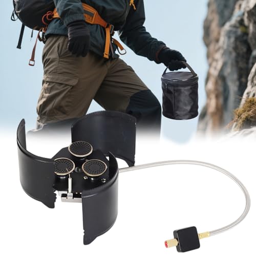 Réchaud Portable 5000W Anti-Vent avec Céramique Résistante à la Chaleur - 4