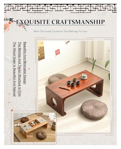 Table basse compacte en bois pliable pour aménager facilement un petit salon - 5