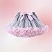 Toddler Baby Girls Layered Tutu Skirt Girls Cute Bow A-Line Puffy Tulle Skirt Ballet Birthday Party Pettiskirt for 0-10 Years