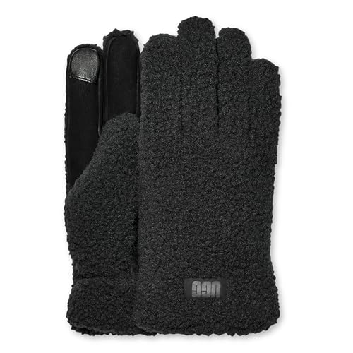 UGG Luva masculina UGGfluff, Preto, Medium