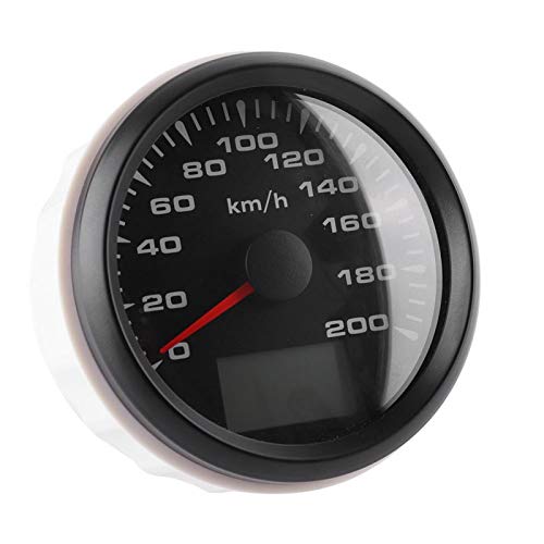 Sensitive Speedometer 200km / h, Speedometer 200km / h Speedometer Boat for Motorcycle Buggy Mainstr