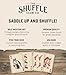 Shuffle Club Co Western Playing Cards – Hand-Illustrated Wild West Deck | Vintage Cowboy Artwork | Premium Poker & Blackjack Cards for Collectors & Gift Giving – Made in the USA (Pack of 1)