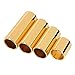 4Pcs Guitar Slide, Electric Guitar Metal String Bass Slide for Guitar, Bass, Medium Guitar Slides For Electric Guitar Slides Guitar Slide Brass Slide Guitar