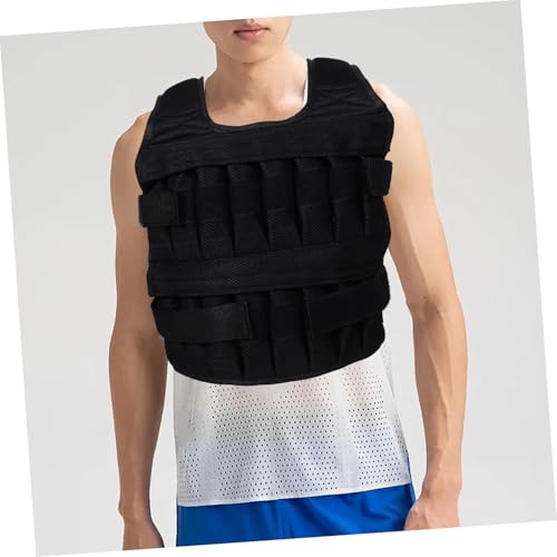 Gilets lestés toile black pour progresser en tractions et tractions - 5