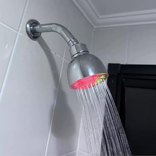 Ducha Chuveiro Led Multicolorido Cromoterapia P/Banheiro