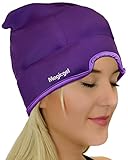 Magic Gel Kopfschmerzen und Migräne Maske - Die Kühlmütze Unterstützt den Körper beim Regenerien - Dehnbar, Bequem, Abdunkelnd - 1 Stück