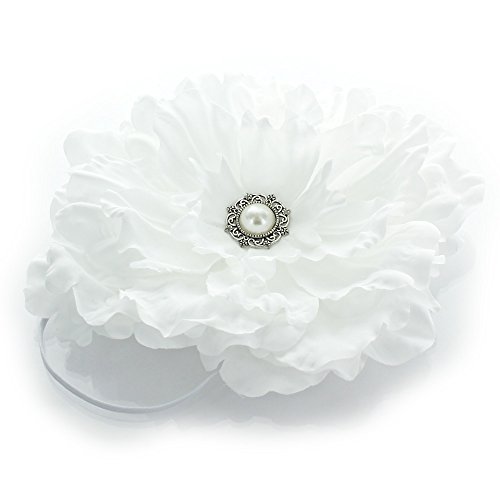 My Lello Baby/Toddler/Girl Flower Headband Large Jeweled 6.5