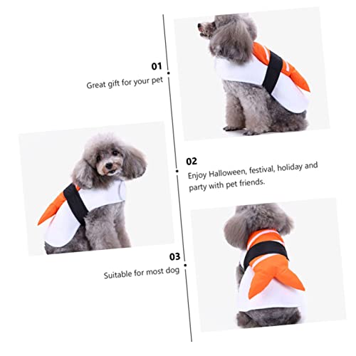 Disfraz Halloween para Perros VICASKY Talla L Naranja miniatura 5