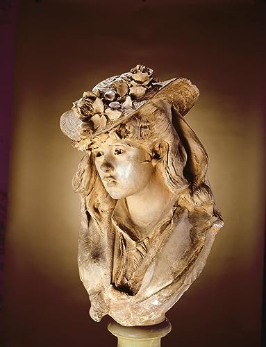 Poster Auguste Rodin portrait de jeune femme toile premium 58x90
