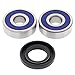 All Balls Racing Front Wheel Bearing Kit 25-1161 Compatible With/Replacement For Yamaha PW80 1983-2006, TTR110 2008-2018, TTR90 2000-2008, TY80 1974-1975, YZ50 1980, YZ60 1981-1983