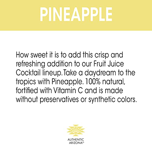 Arizona Pineapple Juice Drink, 20 Fl Oz (Pack Of 24) #TOP3
