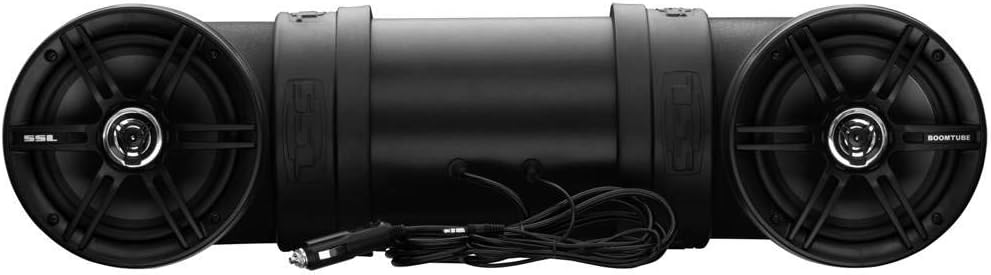 Soundstorm BTB6 Bluetooth 450W ATV/Marine UTV Amplified Tube Speaker (2 Pack)