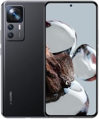 Xiaomi 12T (Cosmic Black 8GB RAM, 256 Storage) - 120Hz CrystalRes AMOLED DotDisplay | 108MP pro-grade camera | MediaTek Dimensity 8100-Ultra | Smart 120W HyperCharge