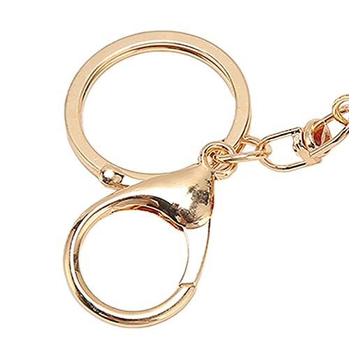 6 Peças Chaveiro Chinês Good Lucky Kirin Lion, Chaveiro de Metal Forte e Estiloso Multifuncional Bol