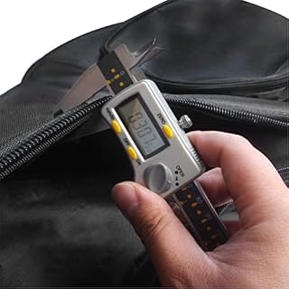 Cas de basse électrique étanche 0.3inch Sac d’épaisseur d’épange épais avec grande poches instruments électroniques… - Les Beatles, Paul McCartney, John Lennon, RIngo Starr, George Harrison Cas de basse électrique étanche 0.3inch Sac d'épaisseur d'épange épais avec grande poches instruments électroniques… – Image 5