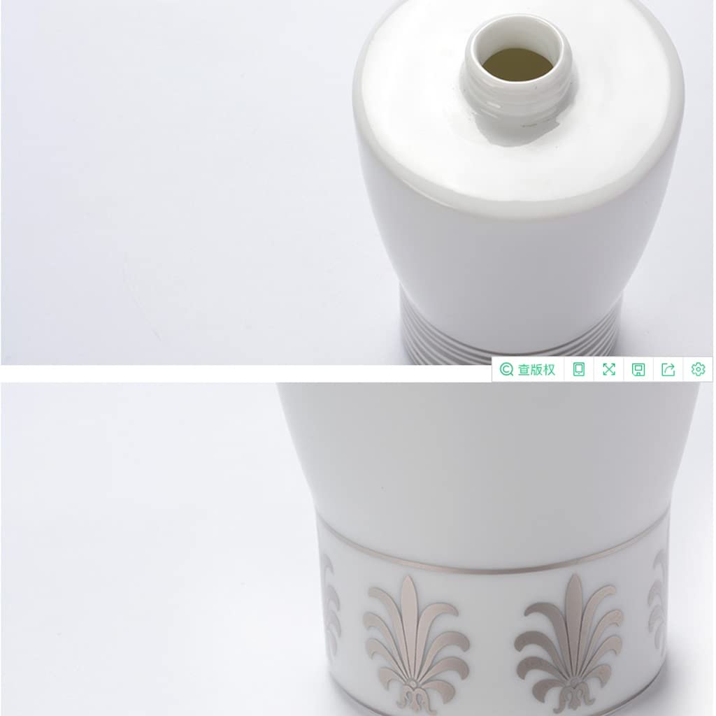 Dozownik mydła kuchennego Pompy do mydła Ceramiczny dozownik mydła w łazience, dozownik mydła w butelkach do hotelu, dozownik mydła do wody ustnej, odpowiedni do różnych płynów, dozownik mydła
