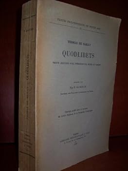 Paperback Thomas de Bailly: Quodlibets [French] Book