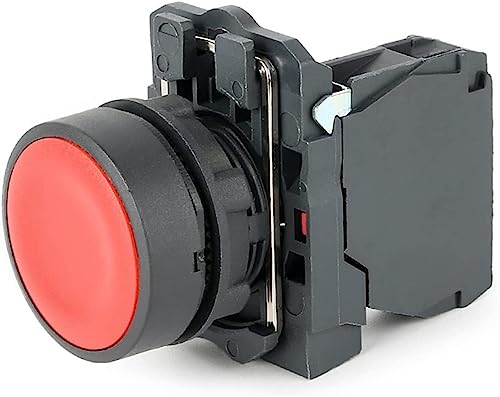 Bouton-Poussoir Momentané Circuits Électriques XB5-AA31 22mm - 3