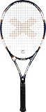 Kopfgröße: 90 sq. in. pacific Tennisschläger X Power - bespannt - mit Hülle, dunkelblau/ weiss, 5: (4 5/8), PC-0176-13.05.11