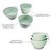 KitchenAid Classic Mixing Bowls, Set of 3, Pistachio, 3.5 quarts