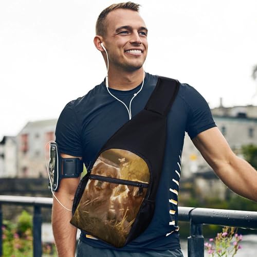 Morrales Pequeño Sling Bolsa Mujer Hombre Crossbody miniatura 6