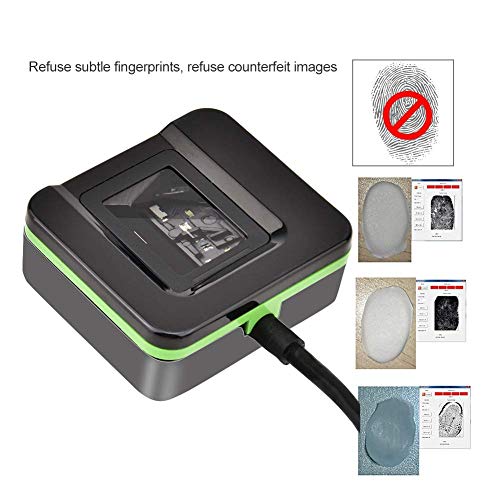 USB Fingerprint Reader,Scanner Access Control and Attendance System,Biometric Fingerprint Reader,Suitable for Win7/Win8/Windows XP/Vista/Linux/Android