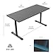 EUREKA ERGONOMIC Gaming Desk, 60 Inch Large Home Office Computer Table PC Gamer Students Study Writing Working Sturdy Modern Workstation for 3 Monitors with Free Mouse Pad, Easy to Assemble, Black