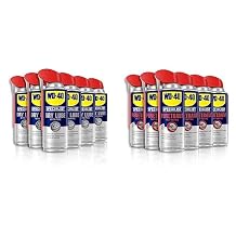 WD-40 Specialist Dry Lube with Smart Straw Sprays 2 Ways, 10 OZ [6-Pack] & Penetrant with Smart Straw Sprays 2 Ways, 11 OZ [6-Pack]