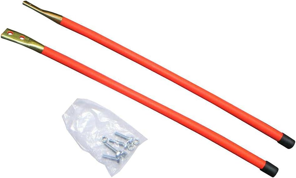 Replacement For Snow Plow 24" Orange Guide Markers 62595 fits Western Snowplow (1 Pair)