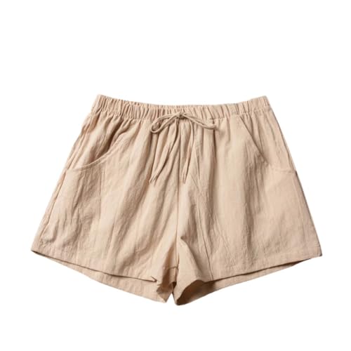 Short décontracté en lin pour femme fini l inconfort de la chaleur