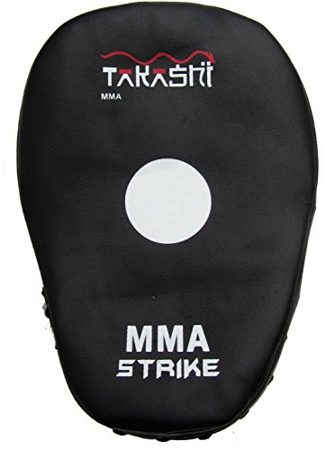 Mma Punch Mitts, Focus Pads Pads Takashi 1 Pair (Curved Pads) Karate, Kempo, Taekwondo Strike Targets #TOP1