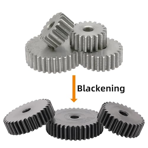 Engranaje de módulo 1 para proyectos de automatización con piñón SC45# y orificio de 6 mm 4