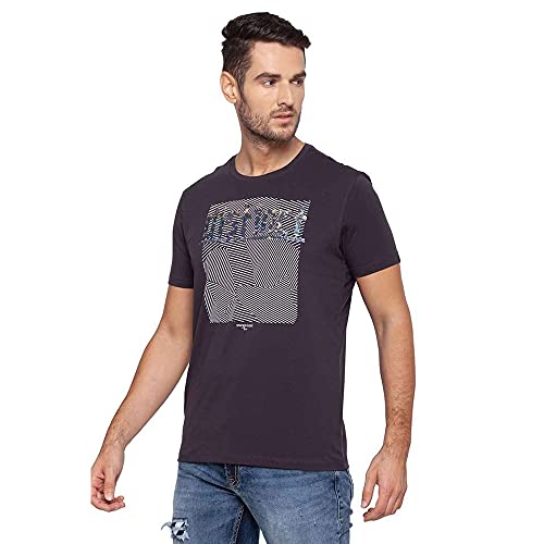 Image of Spykar Men's Slim Fit T-Shirt