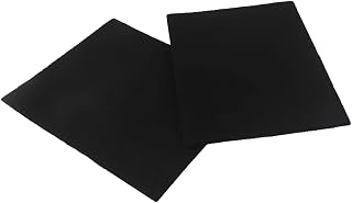 Paquete de 2 hojas de filtro de aire de espuma de carbón activado de 305 x 240 x 5 mm, compatibles con purificadores de aire AC4001, piezas de repuesto para oficina en casa