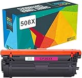 Do It Wiser Compatible Toner Cartridge Replacement for HP 410A HP 410X CF410X CF410A HP Color Laserjet Pro MFP M477fdw M477fdn M477fnw M452dn M452dw M452nw M377 (4-Pack)