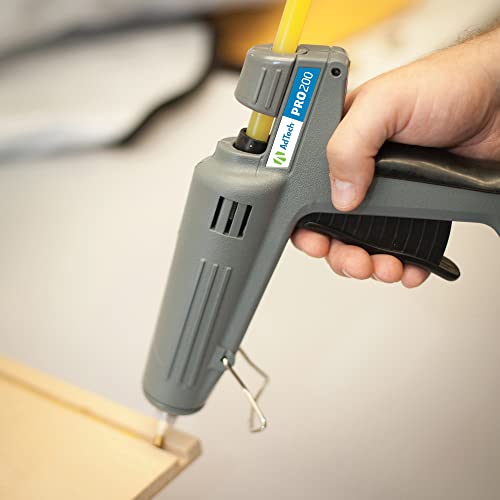 Adtech Industrial Strength Full Size High-Output Hot Melt Glue Gun – Professional Grade Hot Glue Gun For Carpentry, Repairs & Remodeling, Grey, 200 Watts - 189 #TOP2