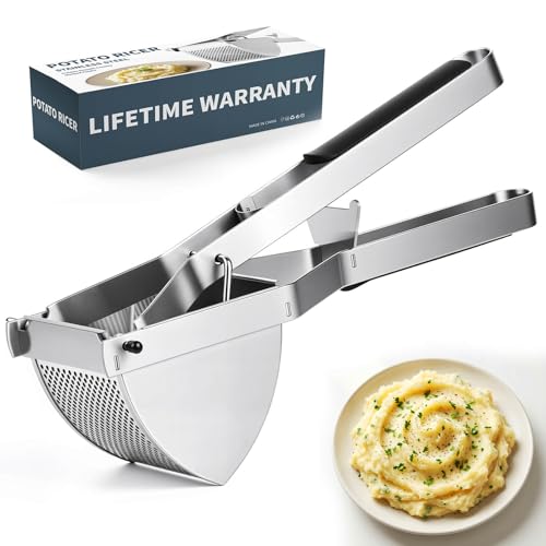 SPEENSUN Potato Ricer, Heavy Duty Stainless Steel Potato Masher for