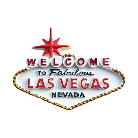 Las Vegas USA 3D Handmade Resin Magnet Cover