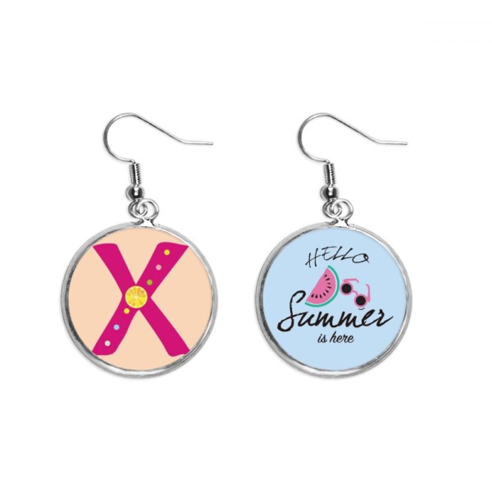 Pendientes de sandía divertidos para regalar a amigas que aman el verano 5