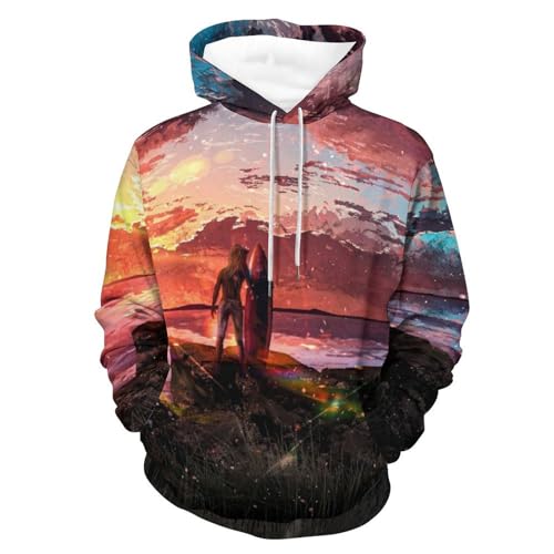 Hoodie surf de la nébuleuse sweat de qualité supérieure avec finitions soignées